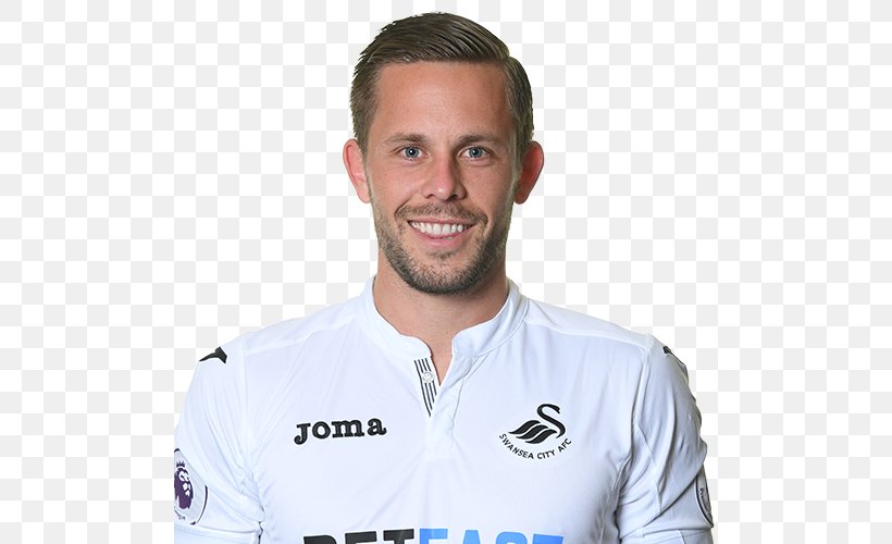Jordi Amat Swansea City A.F.C. 2017–18 Premier League Football Player T-shirt, PNG, 500x500px, Swansea City Afc, Beard, Ben Davies, Dress Shirt, Facial Hair Download Free