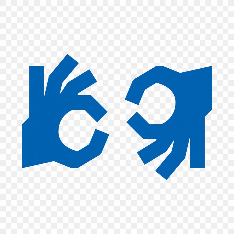 Sign Language OK Symbol, PNG, 1600x1600px, Sign Language, Blue, Body Language, Brand, Einzelsprache Download Free