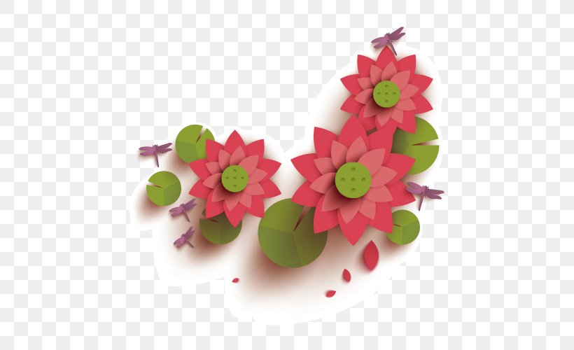 Euclidean Vector, PNG, 500x500px, Nelumbo Nucifera, Floral Design, Floristry, Flower, Flower Arranging Download Free