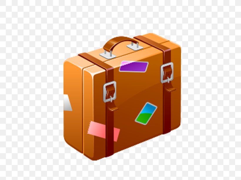 Poster Baggage Travel, PNG, 800x611px, Poster, Baggage, Brand, Illustrator, Orange Download Free