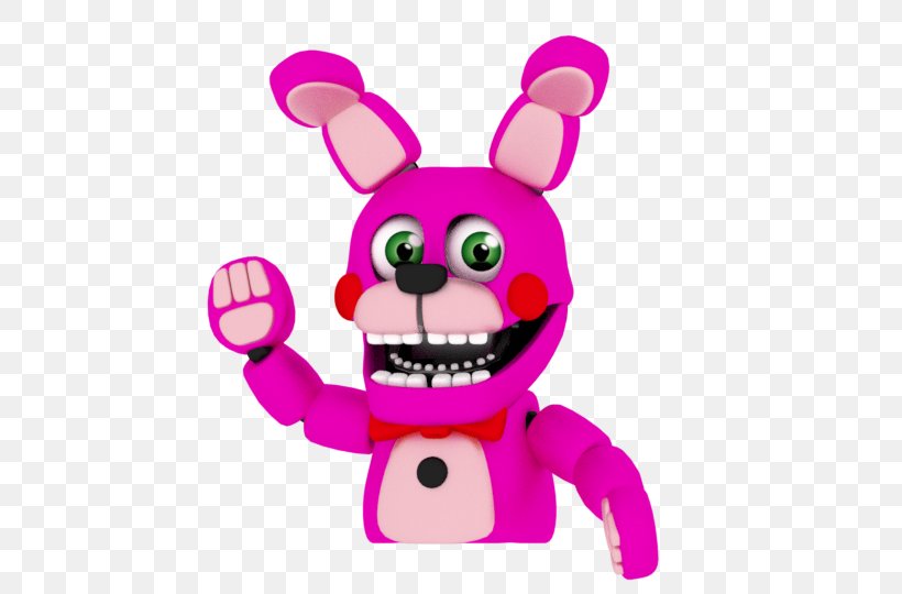 Five Nights At Freddy's: Sister Location Bonnet Jump Scare Easter Bunny, PNG, 538x540px, 2016, Bonnet, Baby Toys, Easter Bunny, Fandom Download Free