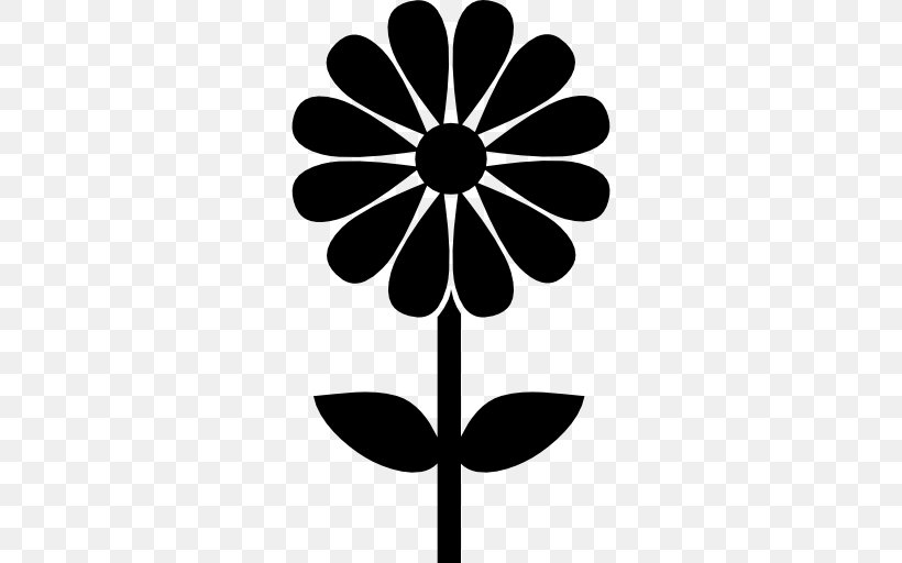 Flower Stock Photography Clip Art, PNG, 512x512px, Flower, Black, Black And White, Drawing, Flora Download Free