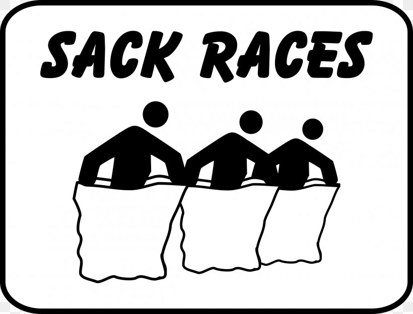 Racing Sack Race Game Clip Art, PNG, 2400x1829px, Watercolor, Cartoon, Flower, Frame, Heart Download Free