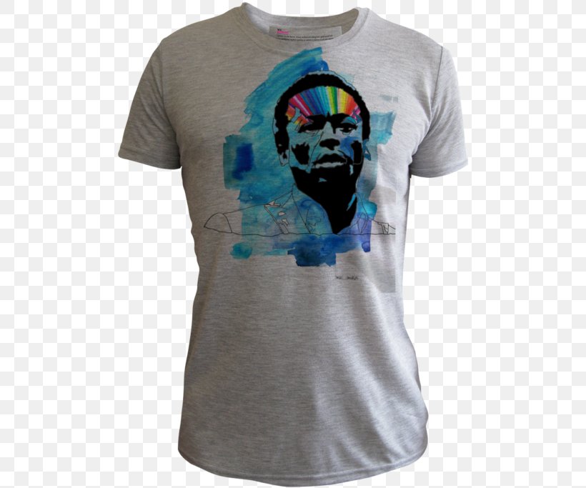 T-shirt Sleeve Super Fly Clothing, PNG, 496x683px, Tshirt, Active Shirt, Blue, Clothing, Curtis Mayfield Download Free