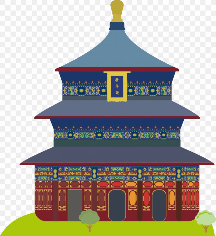 Temple Of Heaven Vector Graphics Image Stock Photography Royalty-free, PNG, 914x1000px, Temple Of Heaven, Beijing, Building, China, Christmas Ornament Download Free