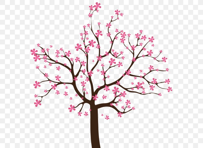Tree Branch Clip Art, PNG, 581x600px, Tree, Blossom, Branch, Cherry Blossom, Cut Flowers Download Free