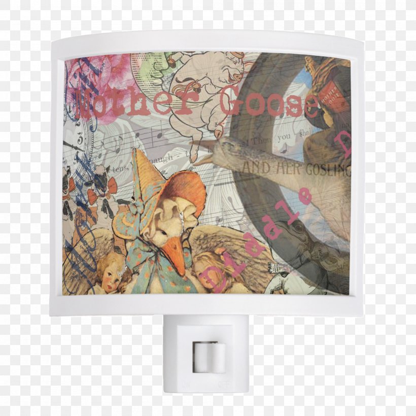 Mother Goose Lamp Shades Fairy Tale, PNG, 2000x2000px, Mother Goose, Collage, Fairy, Fairy Tale, Goose Download Free