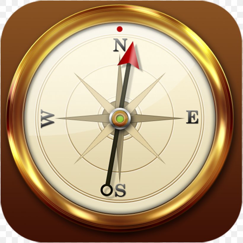 Compass Clip Art, PNG, 1024x1024px, Compass, Clock, Compass Rose, Hardware, Image File Formats Download Free