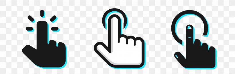 Computer Mouse Symbol Pointer Arrow, PNG, 3133x1000px, Computer Mouse, Button, Cursor, Finger, Hand Download Free