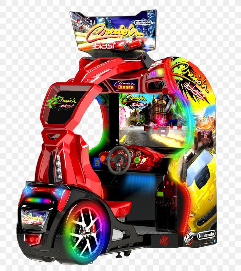 Cruis'n World Cruis'n USA Arcade Game Raw Thrills Racing Video Game, PNG, 870x978px, Arcade Game, Amusement Arcade, Eugene Jarvis, Machine, Namco Download Free