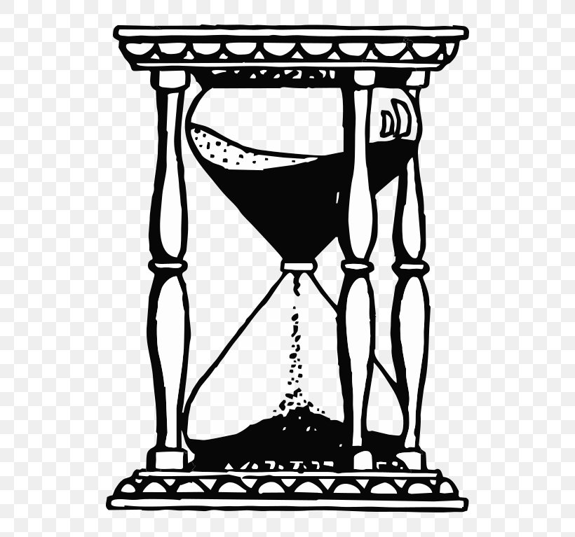 Hourglass Drawing Clip Art, PNG, 604x767px, Hourglass, Arabic Wikipedia, Art, Black And White, Drawing Download Free