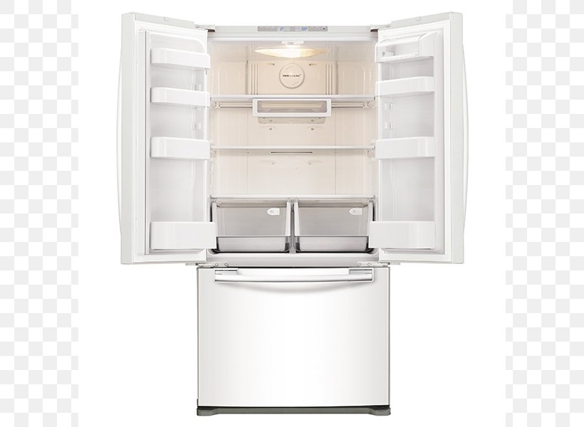 Refrigerator Samsung RF18HFENB Ice Makers Cubic Foot, PNG, 800x600px, Refrigerator, Countertop, Cubic Foot, Defrosting, Freezers Download Free