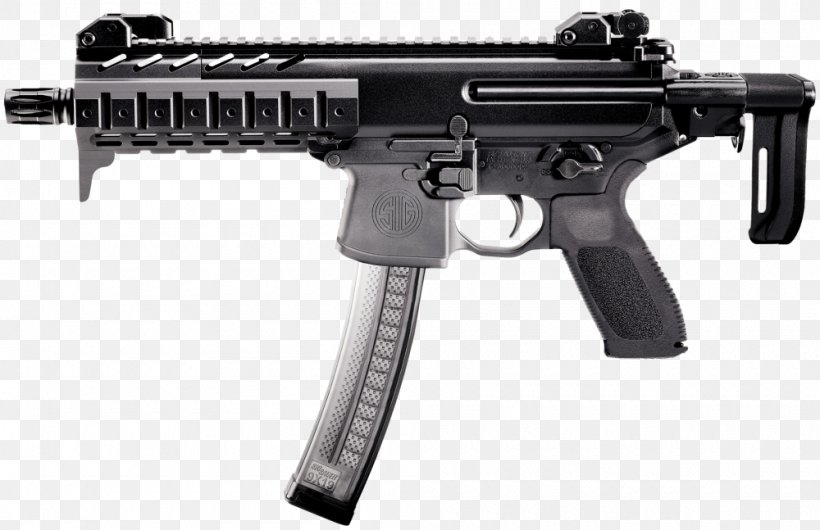 SIG MPX Submachine Gun Firearm 9×19mm Parabellum SIG Sauer, PNG, 1000x647px, Watercolor, Cartoon, Flower, Frame, Heart Download Free