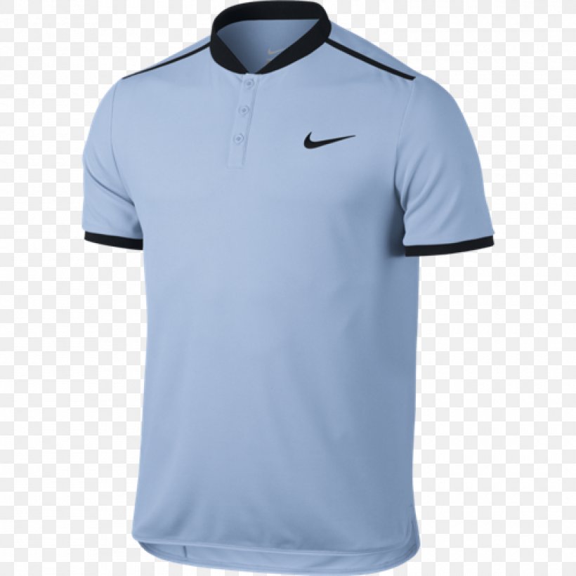 T-shirt Polo Shirt Nike Tennis Clothing, PNG, 1500x1500px, Tshirt, Active Shirt, Blue, Clothing, Collar Download Free