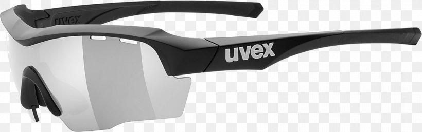 Goggles Sunglasses UVEX, PNG, 1716x539px, Uvex, Black, Brand, Cycling, Eyewear Download Free