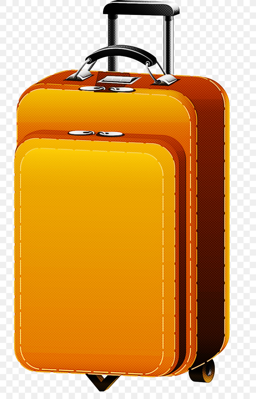 Orange, PNG, 730x1280px, Suitcase, Bag, Baggage, Hand Luggage, Luggage And Bags Download Free
