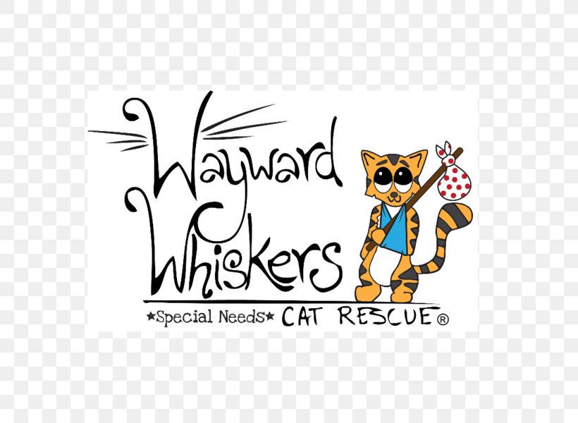 Wayward Whiskers Cat Rescue Wayward Whiskers Cat Rescue Feral Cat Kitten, PNG, 600x600px, Whiskers, Animal Shelter, Area, Art, Brand Download Free