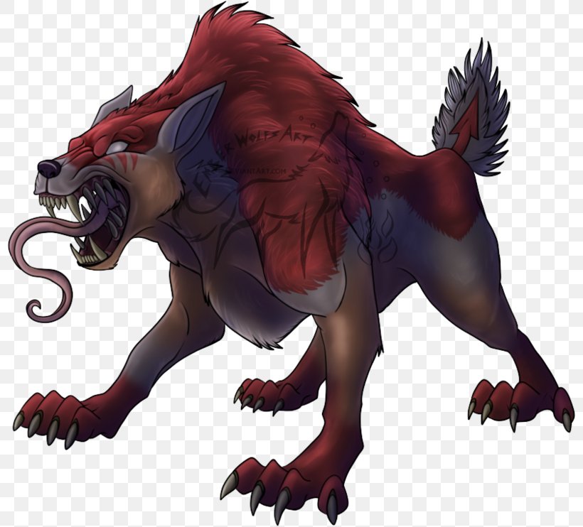 Werewolf Carnivores Cartoon Illustration Demon, PNG, 800x742px, Werewolf, Animated Cartoon, Carnivoran, Carnivores, Cartoon Download Free