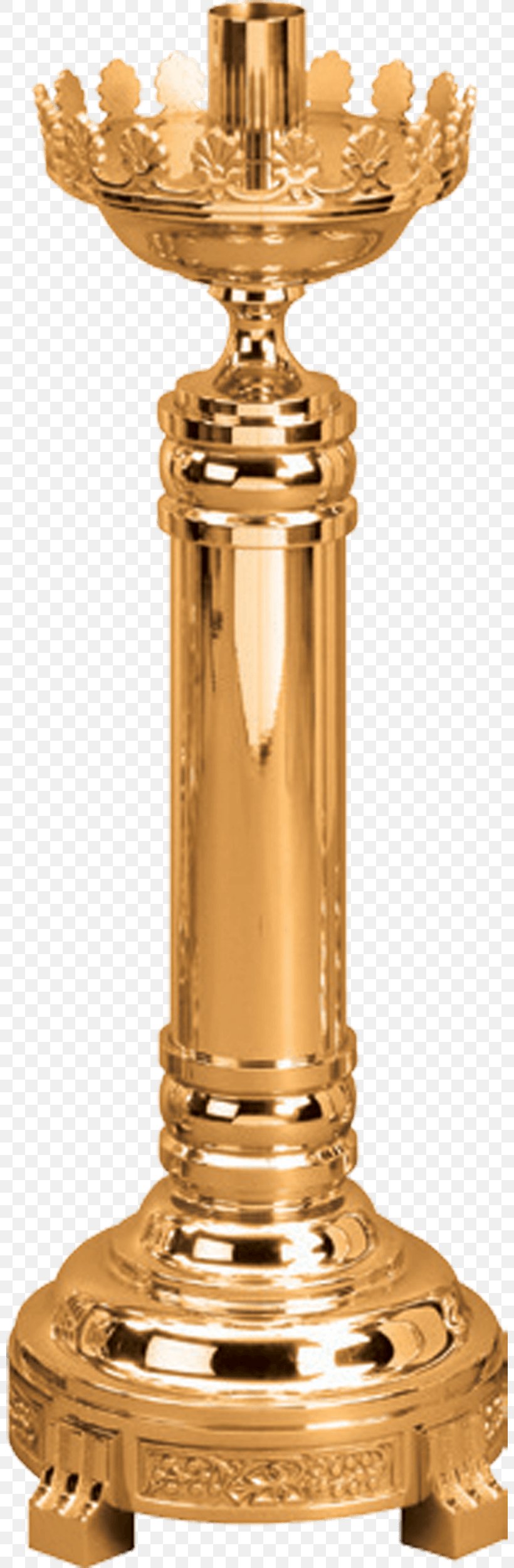 01504 Trophy Material Paschal Candle Inch, PNG, 800x2498px, Trophy, Brass, Inch, Material, Metal Download Free