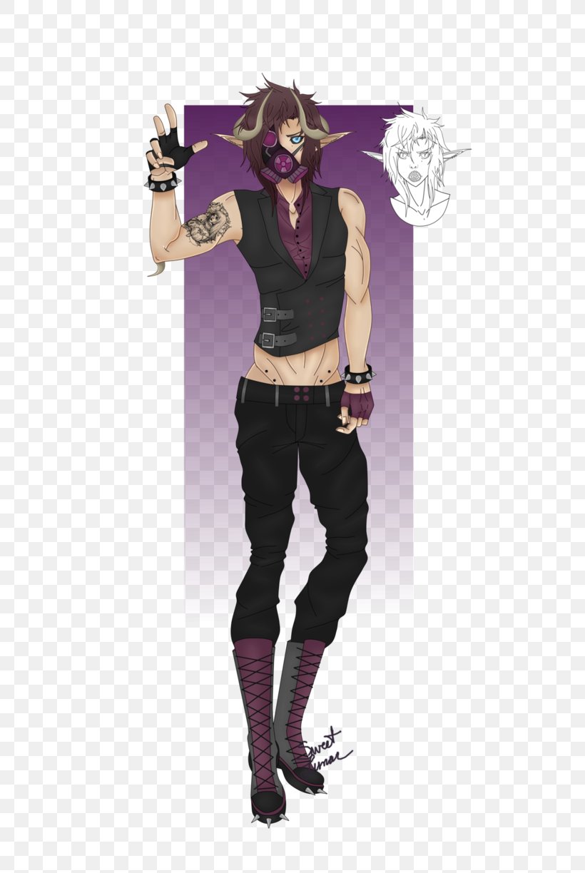 Costume Purple Character Fiction, PNG, 653x1224px, Costume, Character, Costume Design, Fiction, Fictional Character Download Free
