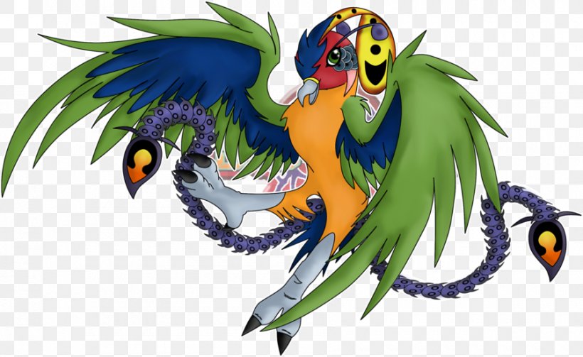 Digimon Garurumon Digital World Macaw Art, PNG, 900x553px, Digimon, Animated Cartoon, Animation, Art, Beak Download Free