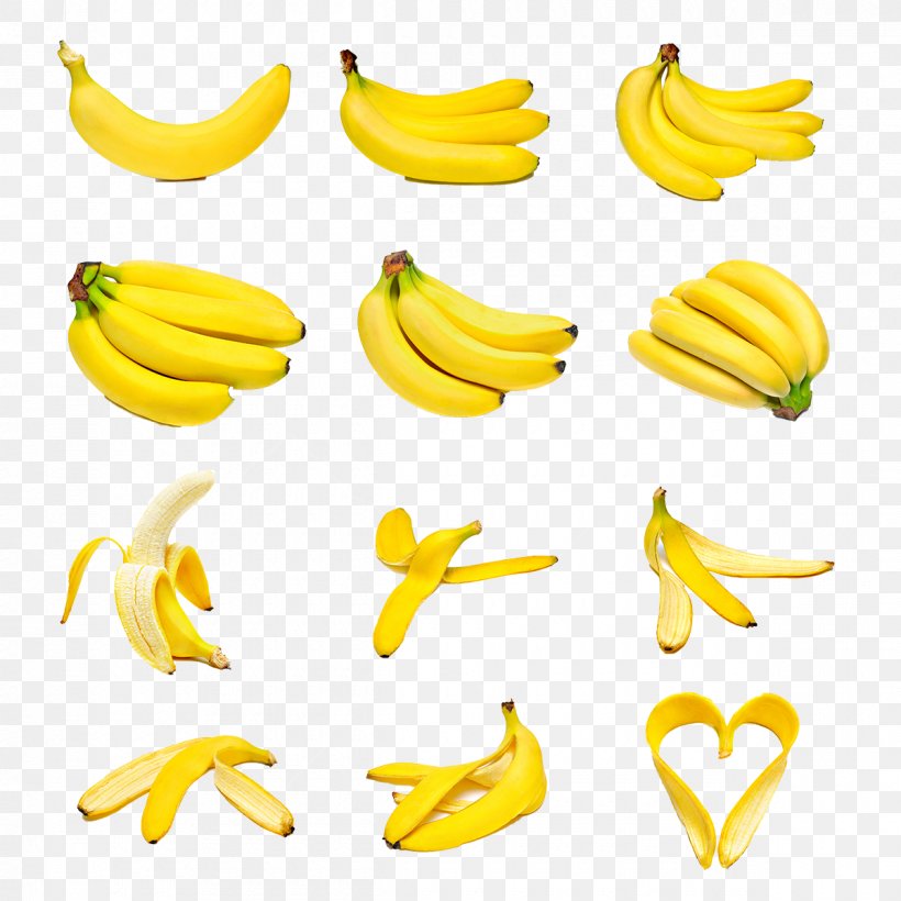 Banana Vegetable Auglis, PNG, 1200x1200px, Banana, Apple, Auglis, Banana Family, Creativity Download Free