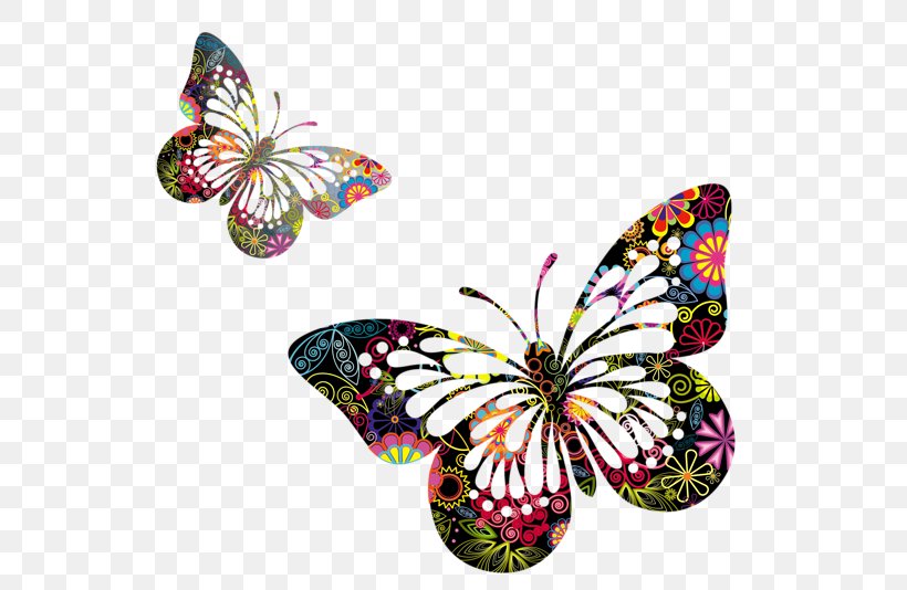 Butterfly Clip Art, PNG, 600x534px, Butterfly, Art, Brush Footed Butterfly, Butterflies And Moths, Color Download Free