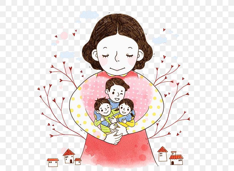 Cartoon Infant Child Illustration, PNG, 600x600px, Watercolor, Cartoon, Flower, Frame, Heart Download Free