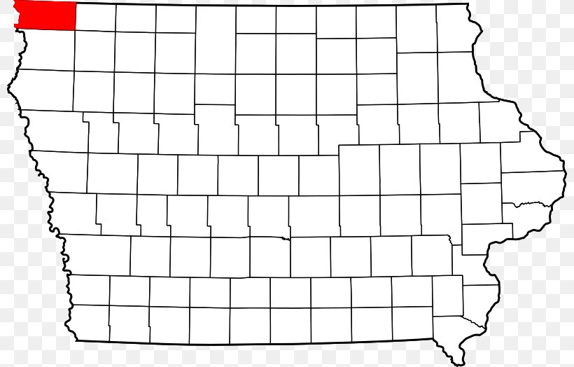 Pottawattamie County, Iowa Monona County, Iowa Calhoun County, Iowa Pocahontas County, Iowa Iowa County, Iowa, PNG, 800x524px, Pottawattamie County Iowa, Area, Black And White, Calhoun County Iowa, Carroll County Iowa Download Free