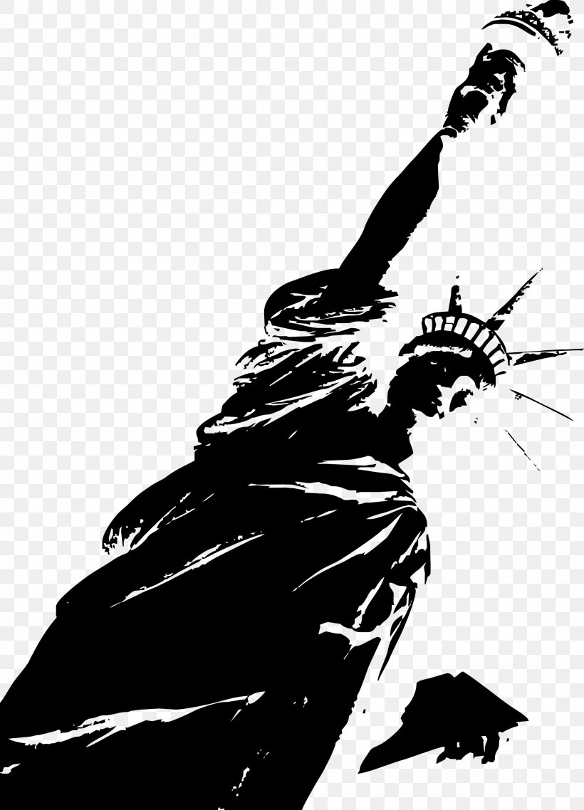 Statue Of Liberty Building, PNG, 2142x2975px, Statue Of Liberty, Art, Black And White, Building, Drawing Download Free
