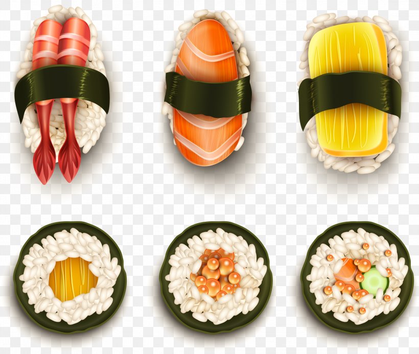 California Roll Sushi Japanese Cuisine Illustration, PNG, 2192x1854px, California Roll, Asian Food, Comfort Food, Commodity, Cuisine Download Free