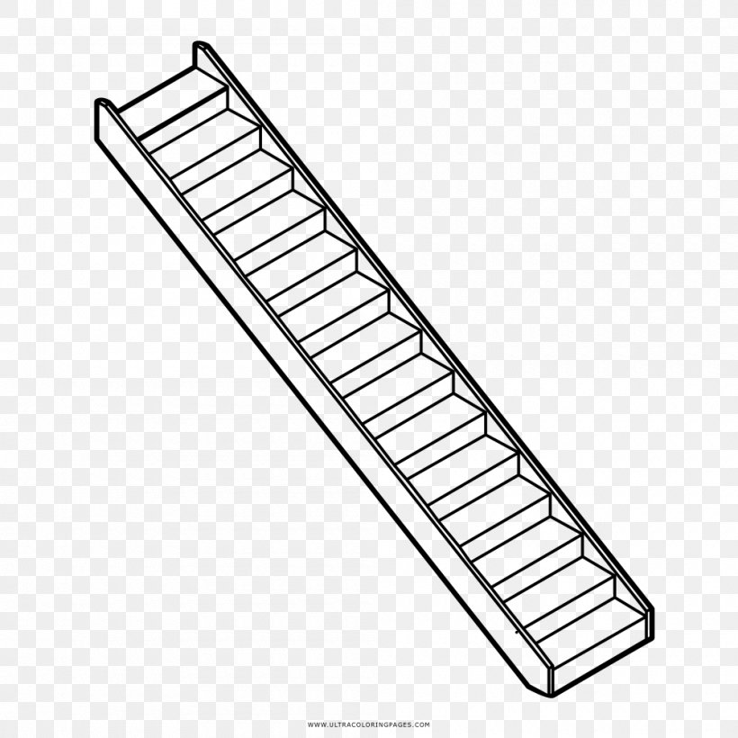 Drawing Coloring Book Stairs Line Art Painting, PNG, 1000x1000px, Drawing, Black And White, Coloring Book, Hardware Accessory, Idea Download Free