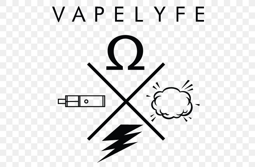 Electronic Cigarette Vape Shop The Vapor House T-shirt, PNG, 512x536px, Electronic Cigarette, Area, Black, Black And White, Brand Download Free