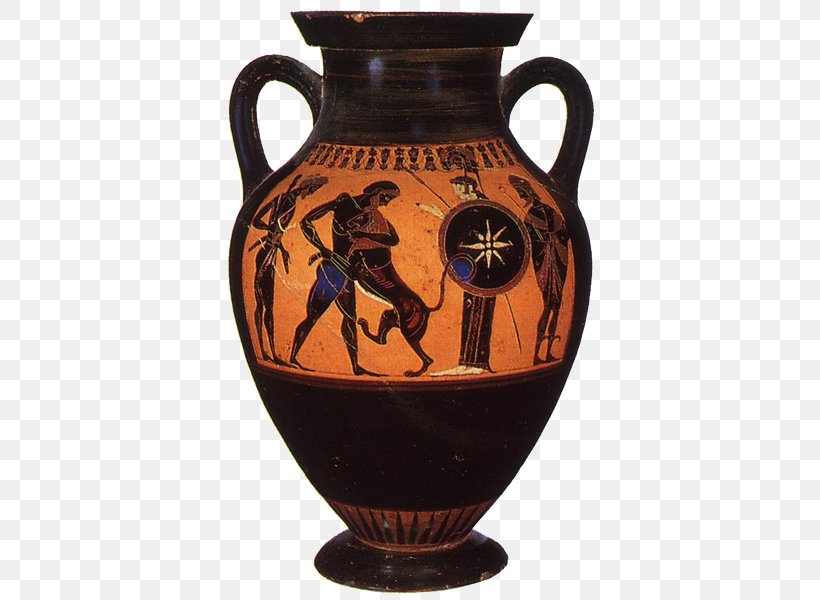 Heracles Ancient Greece Nemean Lion Black-figure Pottery, PNG, 448x600px, Heracles, Ancient Greece, Ancient Greek Art, Artifact, Athena Download Free