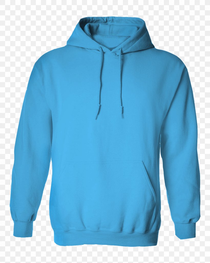 Hoodie T-shirt Sweater Jacket, PNG, 1000x1250px, Hoodie, Active Shirt, Aqua, Azure, Blue Download Free