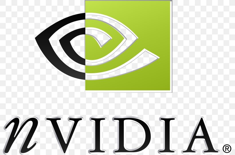 Nvidia Logo NV1 Graphics Cards & Video Adapters GeForce, PNG, 800x540px, Nvidia, Area, Brand, Geforce, Geforce 2 Series Download Free