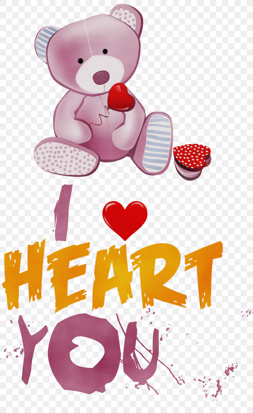 Teddy Bear, PNG, 1836x3000px, I Heart You, Bears, Cartoon, Cultura, I Love You Download Free