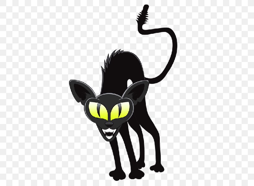 Black Cat Halloween Clip Art, PNG, 600x600px, Cat, Animation, Big Cats, Black, Black And White Download Free