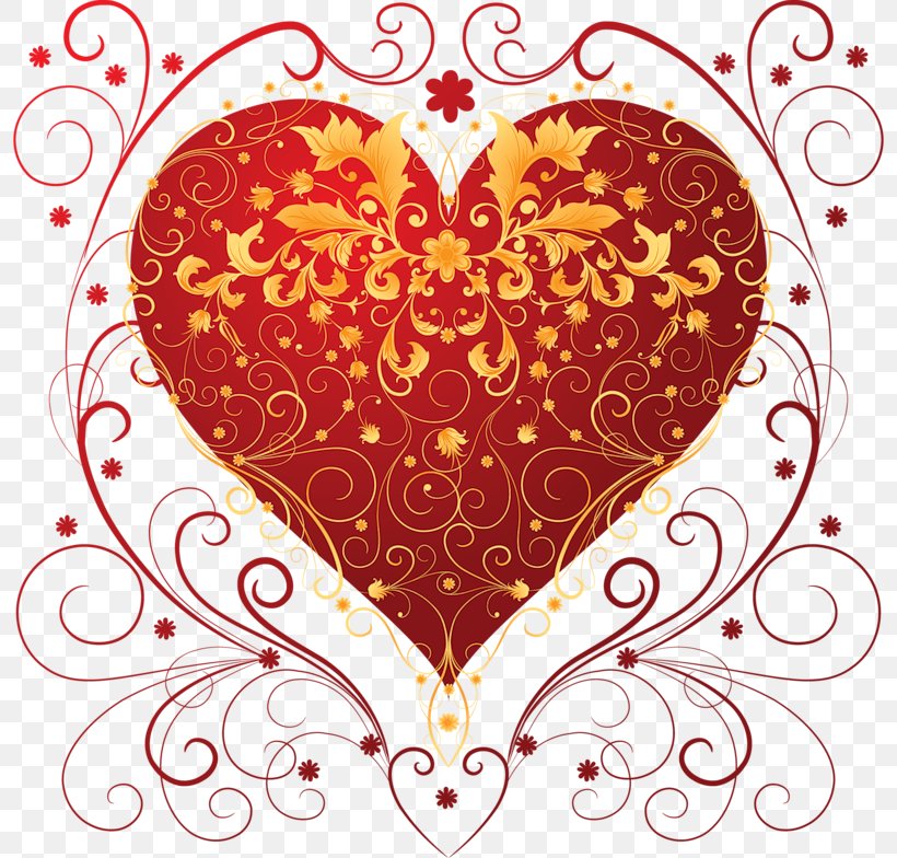 Clip Art Valentine's Day Love Heart Image, PNG, 800x784px, Watercolor, Cartoon, Flower, Frame, Heart Download Free