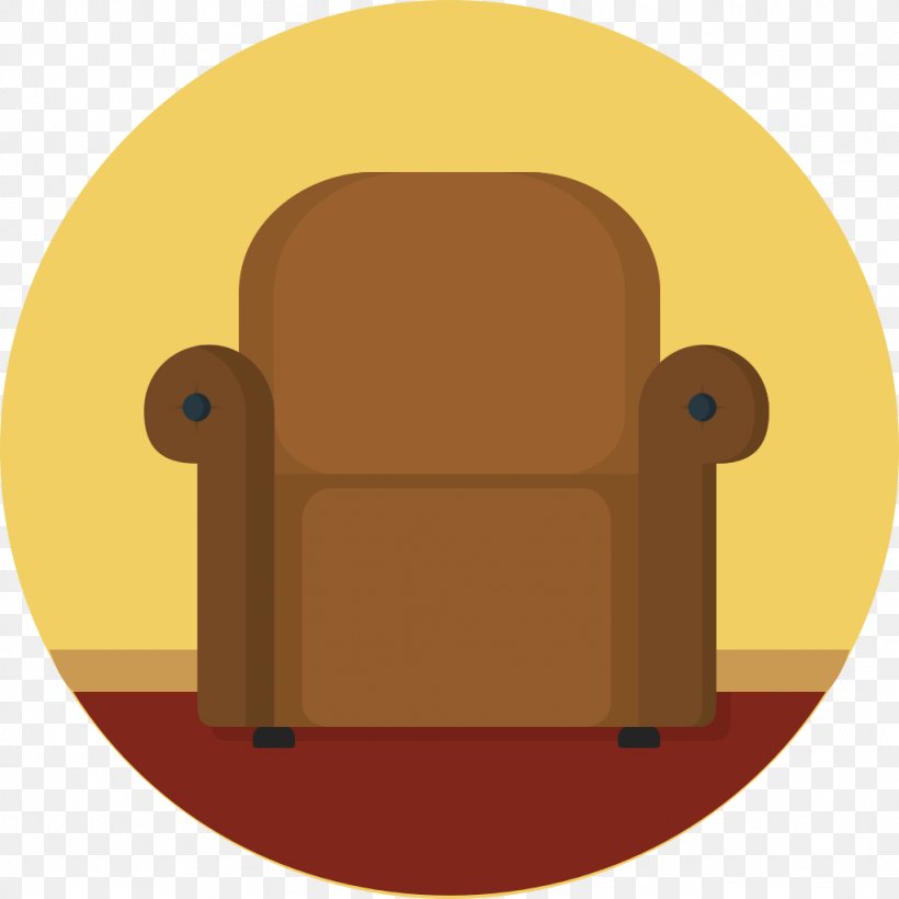 Couch, PNG, 1024x1024px, Scalability, Chair, Yellow Download Free