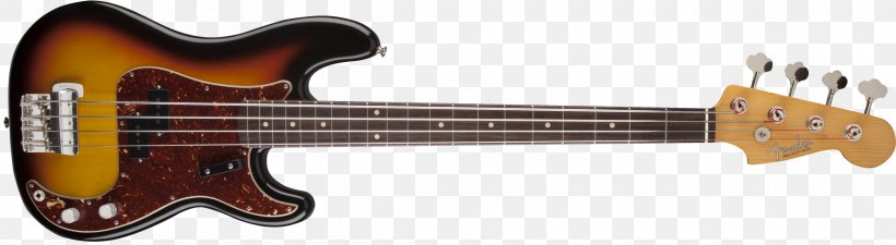 Fender Precision Bass Bass Guitar Fender Musical Instruments Corporation Squier, PNG, 2400x659px, Watercolor, Cartoon, Flower, Frame, Heart Download Free