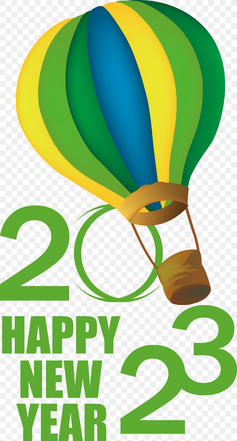Hot Air Balloon, PNG, 3036x5649px, Logo, Balloon, Hot Air Balloon, New Year, Text Download Free