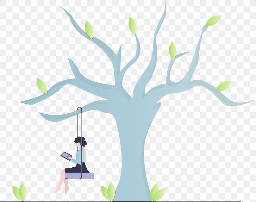 Plane, PNG, 3000x2371px, Tree Swing, Branch, Flower, Green, Leaf Download Free