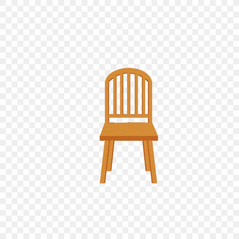 Chair Table Wood Seat, PNG, 1100x1100px, Chair, Cartoon, Furniture, Gratis, Orange Download Free