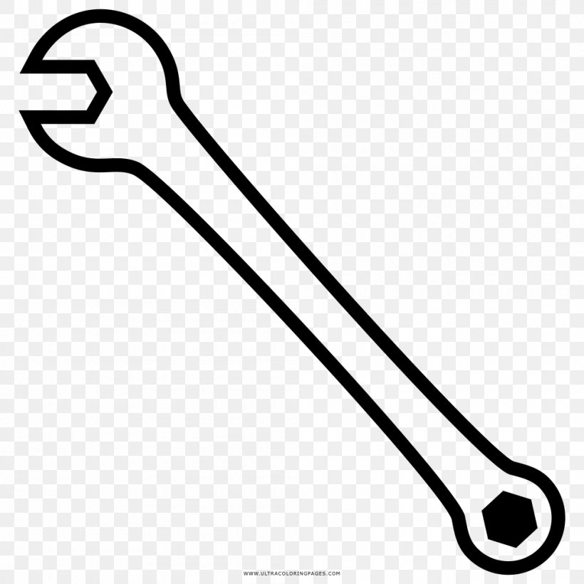 Coloring Book Drawing Spanners Adjustable Spanner, PNG, 1000x1000px, Coloring Book, Adjustable Spanner, Area, Black And White, Book Download Free