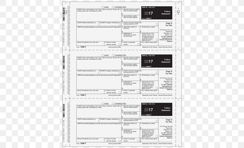 Form 1098-T Tax Report Document, PNG, 500x500px, Form, Area, Document, Form 1098t, Ifwe Download Free