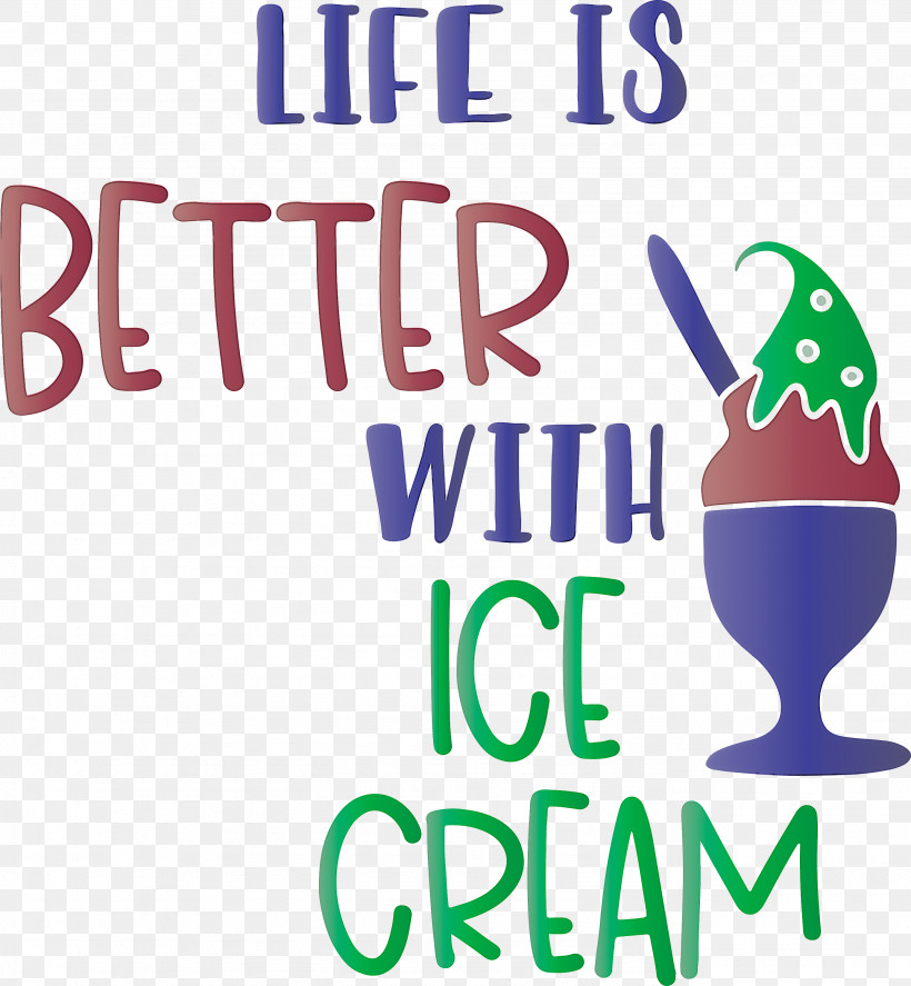 Ice Cream, PNG, 2771x2999px, Ice Cream, Area, Behavior, Line, Logo Download Free