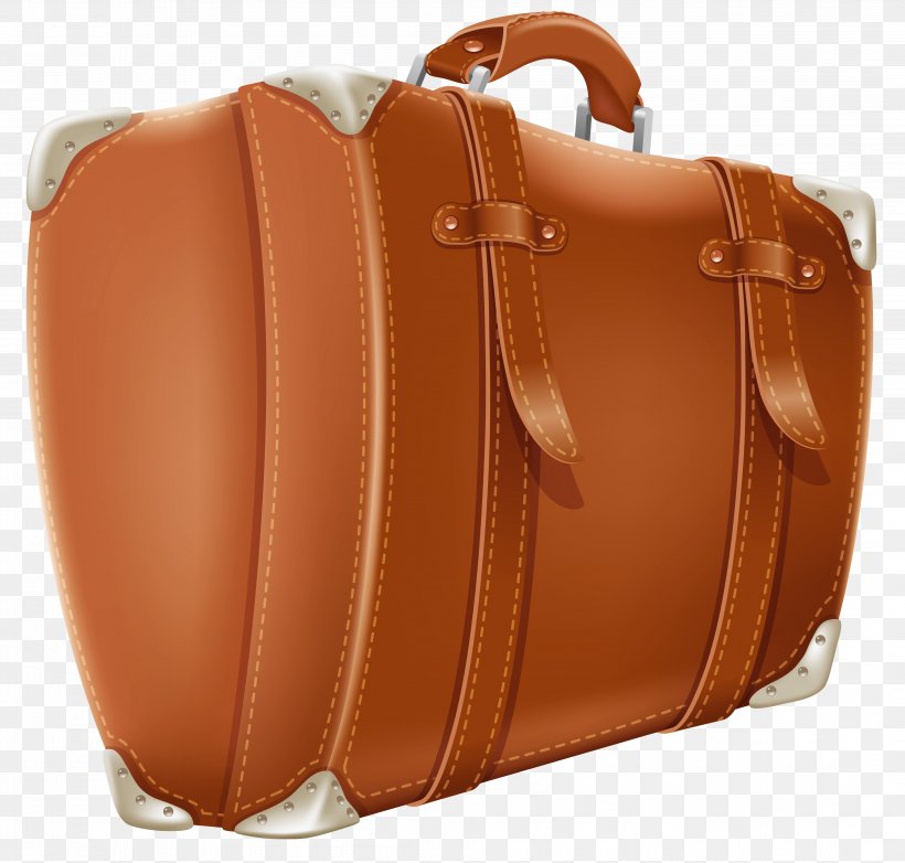 Suitcase Baggage Clip Art, PNG, 4385x4186px, Suitcase, Bag, Baggage, Brown, Caramel Color Download Free