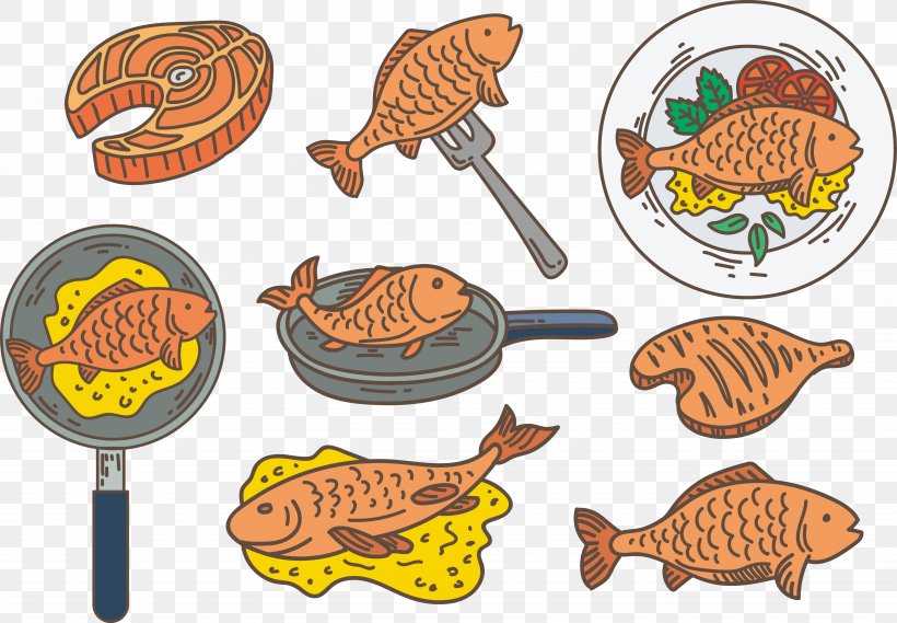 Clip Art, PNG, 5568x3864px, Frying, Braising, Cuisine, Fish Fry, Food Download Free