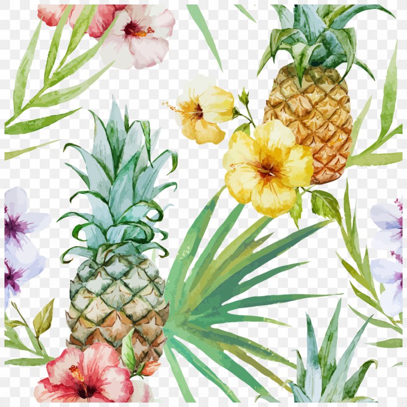 Cuisine Of Hawaii Pineapple Wallpaper, PNG, 1000x1000px, Pineapple, Ananas, Book, Bromeliaceae, Coloring Book Download Free